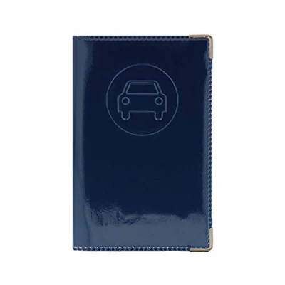 Afbeelding van Color Pop® Papierhouder voor jonge bestuurder, gemaakt in Frankrijk, van pvc, 13,8 x 9 0,5 cm, Marinier, klassiek