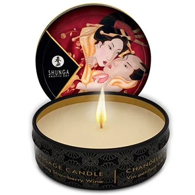Afbeelding van SHUNGA Mini CARESS BY CANDELIGHT wijnmassagekaars 30 ml