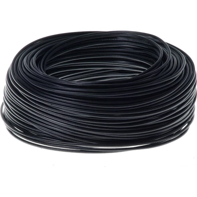 Afbeelding van Montagesnoer 6 mm ECA zwart 100 meter H07V2 K 8428722125269 Voordeel Elektra