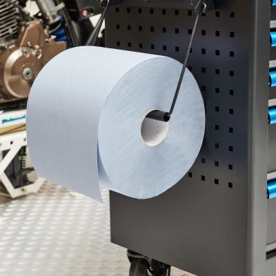 Afbeelding van Papierrolhouder + 2 rollen papier