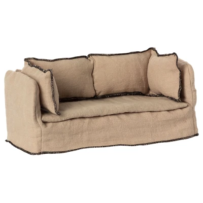 Afbeelding van Maileg poppenhuisbank sofa 22 cm