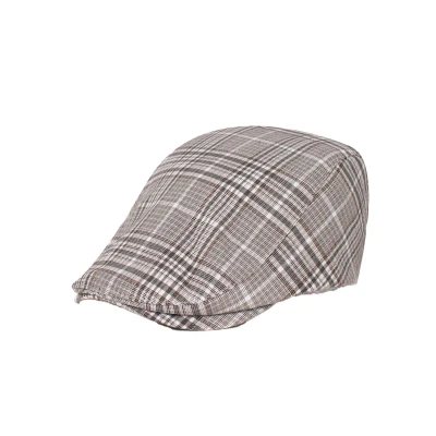 Afbeelding van Tresanti Flatcap Edward Bruin/dessin L/XL