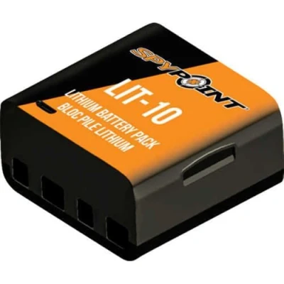Afbeelding van SPYPOINT LIT 10 Lithium batterij met USB AC oplaadkabel/oplaadbare extra voor jachtcamera&#039;s en bewakingscamera&#039;s/oplaadbare lithiumbatterij camera&#039;s