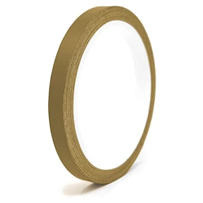 Afbeelding van Finest Folia Matte sierstrip voor auto&#039;s, motorfietsen, boten, modelbouw, knutselwerken en doe het zelfdecoratie, zelfklevend, 10 meter (mat goud, 8 mm breed)