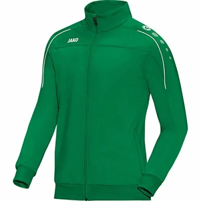 Image de JAKO Polyesterjas Classico, Uniseks Volwassene, Sportgroen, L