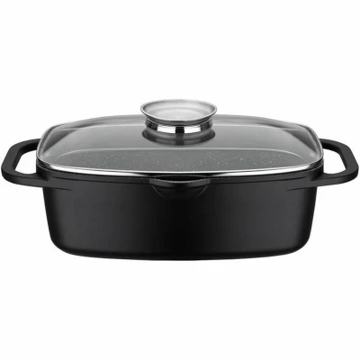Afbeelding van Braadpan BAUMALU 382983 Rechthoekig Keramische binnenkant 33 x 21 cm