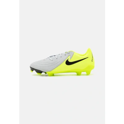 Afbeelding van Nike Performance Phantom GX II Academy FG/MG Voetbalschoenen met Kunststof noppen, Heren, Maat: 40, Metallic silver/black/volt