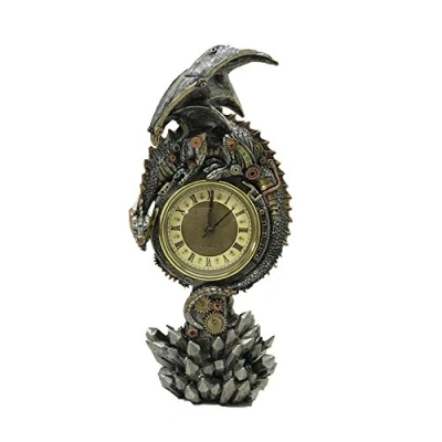 Afbeelding van Nemesis Now Horloge, regel, 32 cm, grijs
