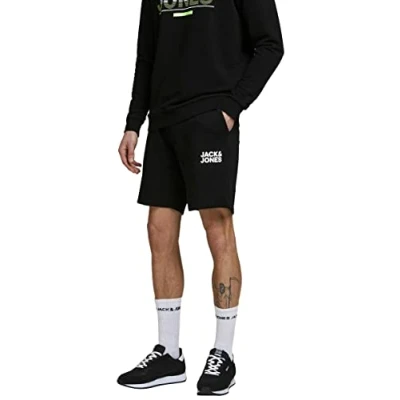Afbeelding van JACK &amp; JONES Jjinewsoft Gms Trainingsbroek voor heren, zwart.