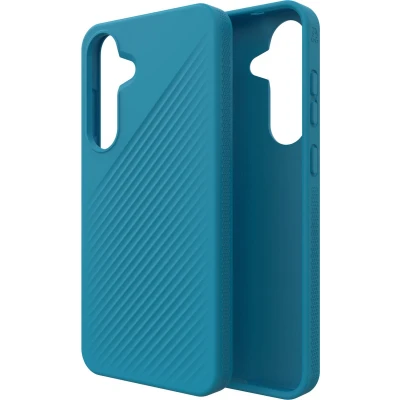 Afbeelding van ZAGG Luxe Hoesje Geschikt voor Samsung Galaxy S25 Plus Grafeen Back Cover 3M Valbescherming Blauw