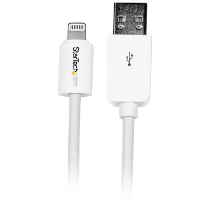Afbeelding van StarTech 10 ft White 8 pin Lightning to USB Cable