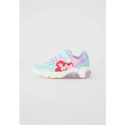 Afbeelding van Geox Light UP Disney Ariel Mermaid Fadinlight GIRL Sneakers laag voor kinderen, Maat: 34, Watersea/lilac Textiel