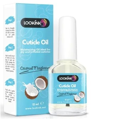 Afbeelding van Professionele nagelriemolie, 12 ml, hydraterende en voedende kokosolie, voor hand voetnagelriemen, wasverzachter nagelriemen