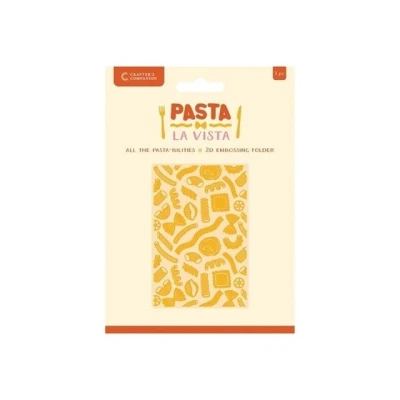 Afbeelding van CC Pasta La Vista 2D Embossingfolder 4x6 All the bilities