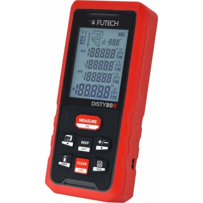 Afbeelding van FUTECH Laserafstandsmeter Disty 80 Rood 202.80R