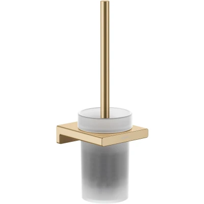 Afbeelding van Hansgrohe AddStoris closetborstelgarnituur, wandmontage Brushed