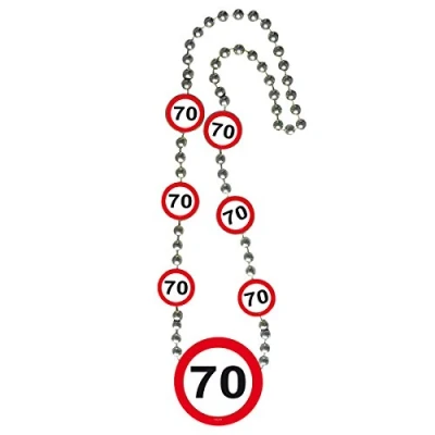 Afbeelding van Folat Ketting verkeersbord 70