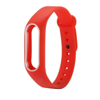 Afbeelding van Xiaomi Mi band 2 DUO COLOR bandje voor CA0600B Rood