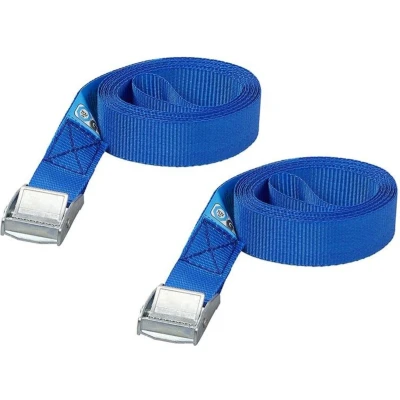 Afbeelding van Pro Plus Spanband met Snelsluiting Blauw 25 mm x 2.5 meter 2 stuks