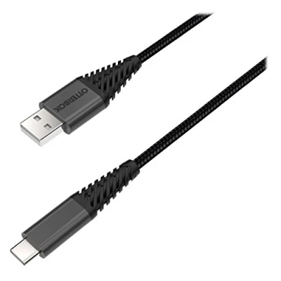 Afbeelding van OtterBox Nylon Braided Charge/Sync Cable Micro USB 2m Black