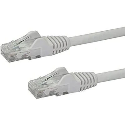 Image de StarTech.com 7m White Cat6 / Cat 6 Snagless Patch Cable 7 m cordon de raccordement blanc