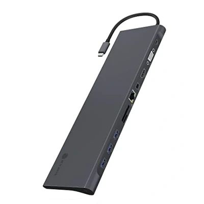 Afbeelding van Kabels: USB: USB Adapters: ICY BOX TYPE C DOCKING STATION IB DK2102