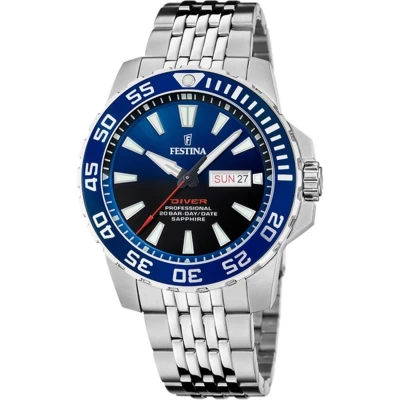 Afbeelding van Festina THE Originals Horloge, Heren, Maat: One Size, Blue