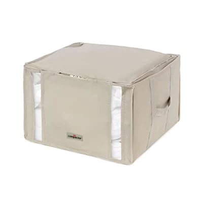 Afbeelding van Compactor Vacuüm opbergtas Beige 42 x 40 H.25 cm