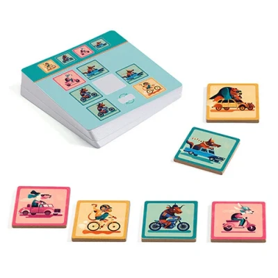 Afbeelding van Djeco logicaspel sologic finish logic