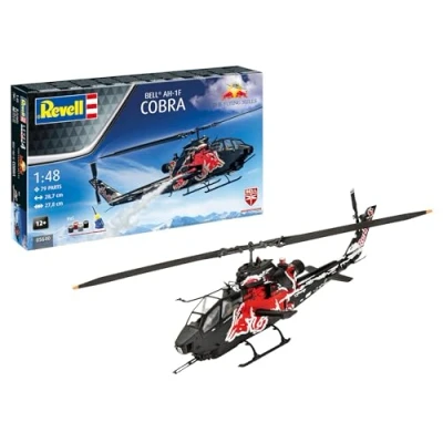 Afbeelding van 1:48 Revell 05640 Bell AH 1F Cobra The Flying Bulls Helikopter Plastic Modelbouwpakket