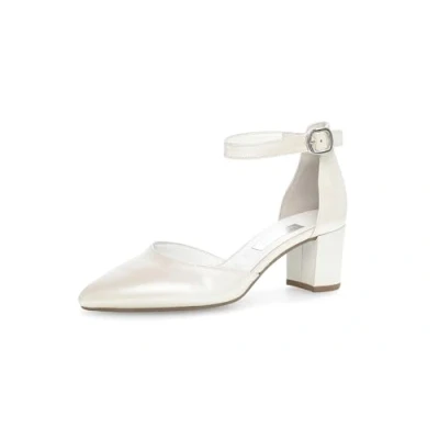 Afbeelding van Gabor Spangen Klassieke pumps, Dames, Maat: 38, Weiß Leer