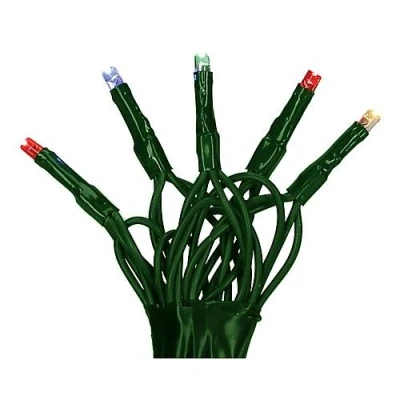 Afbeelding van Micro LED lichtketting 200 fl. Kleurrijke, groene kabel 6355 520