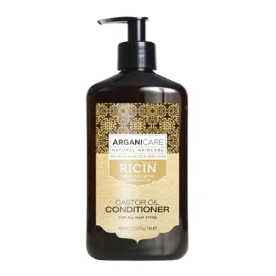 Afbeelding van Arganicare Castor Oil Conditioner For All Hair Types Argan &amp; 400 Ml