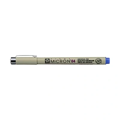 Afbeelding van Sakura Pigma Micron 04 pen blauw