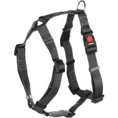 Afbeelding van Flamingo Ziggi H harnas Honden Donkergrijs M 45 65cm 20mm 1st 138092