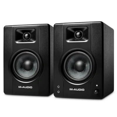 Image de M AUDIO BX4 Enceintes de Monitoring Actives 120W pour Gaming, Mutimedia et Production Musicale