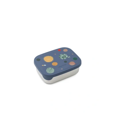Afbeelding van Liewood rvs broodtrommel arthur universe classic navy