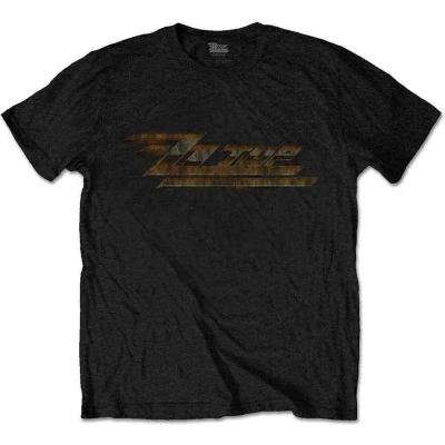 Afbeelding van ZZ Top Twin Zees Vintage Heren T shirt M Zwart