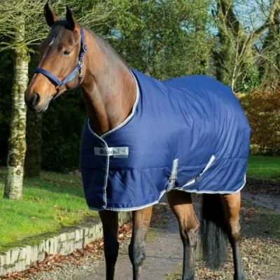 Afbeelding van Bucas Freedom Stable 300 Navy Bovenlengte: 140 cm &amp; Onderlengte: 191