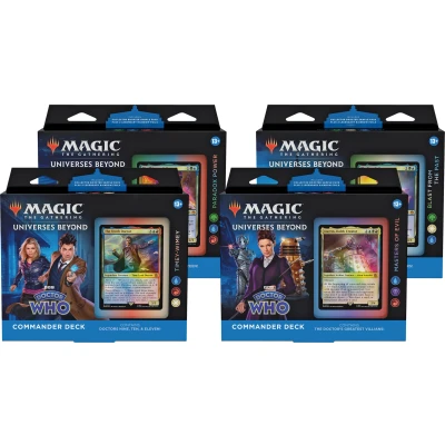 Afbeelding van Magic: the Gathering Universes Beyond Doctor Who Commander Deck (set van 4 decks)