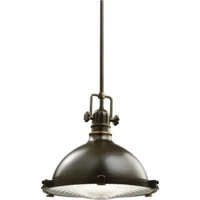 Afbeelding van Kichler LED Pendelarmatuur Hatteras Bay 1X E27 Max 150W Dimbaar Olde Bronze