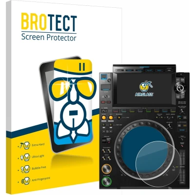 Afbeelding van BROTECT Screenprotector voor Pioneer CDJ 3000 (Cirkel) Folie Beschermfolie Beschermglas transparant