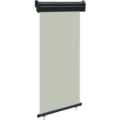 Afbeelding van vidaXL Balkonscherm 105x250 cm grijs