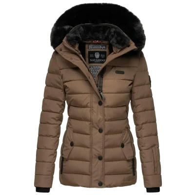Afbeelding van Navahoo Milianaa Winterjas, Dames, Maat: XS, Taupe