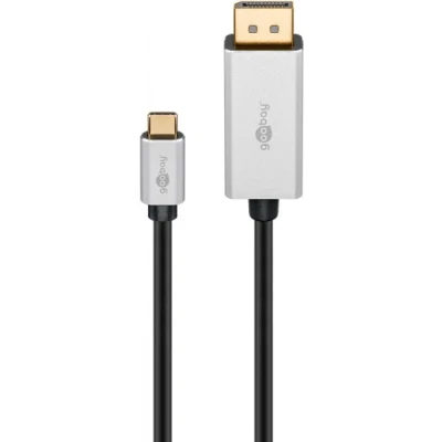 Afbeelding van USB C naar DisplayPort kabel Goobay 2 meter (8K@60Hz)