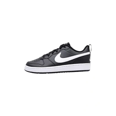 Afbeelding van Nike Court Borough Low 2 (Gs) Sneakers voor jongens, Zwart Wit