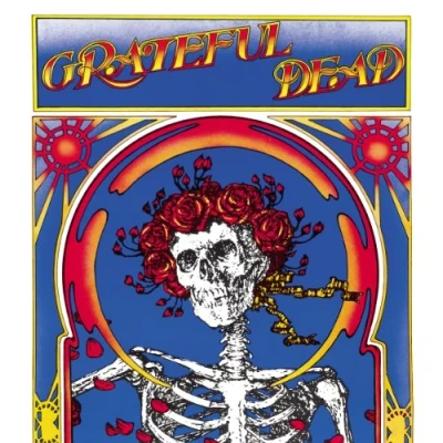 Afbeelding van Grateful Dead (skull &amp; Roses)