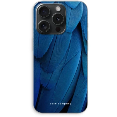 Afbeelding van Case Company® hoesje geschikt voor iPhone 15 Pro Pauw Soft Cover Telefoonhoesje Bescherming aan alle Kanten en Schermrand