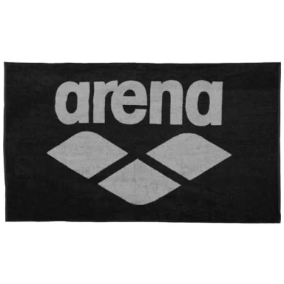 Afbeelding van Arena Handdoek Pool Soft Towel black grey Default Title