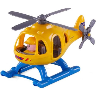Afbeelding van Cavallino Toys Ambulance helikopter met Speelfiguur, 29,5cm